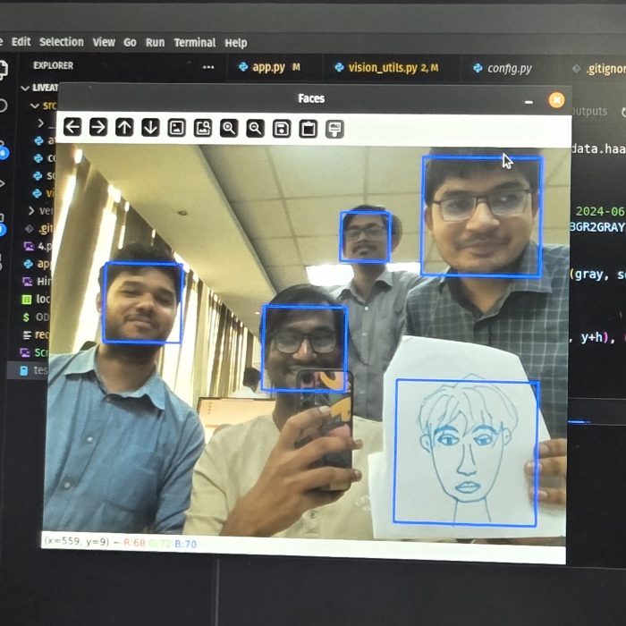 Development setup for the face-recognition attendance system